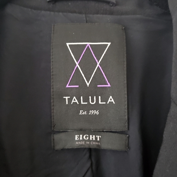 Black Talua Aritzia Blazer Size 8 - Picture 5 of 5